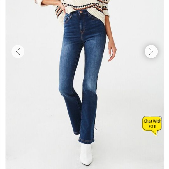 Forever 21 Denim - High Rise Flare Jeans